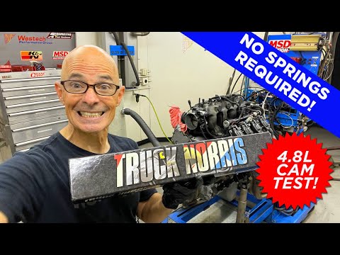 4.8L LS VS TRUCK NORRIS NSR-CAN YOU ADD 50 HP WITH A JUNKYARD LS CAM SWAP WITHOUT CHANGING SPRINGS?