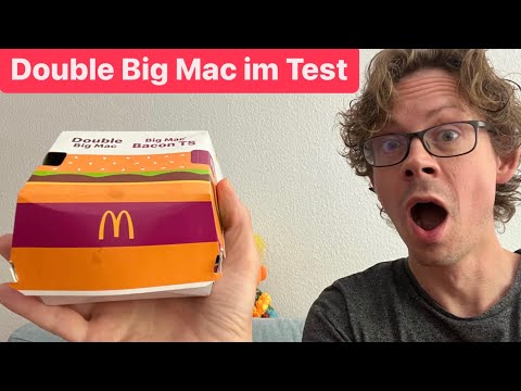 McDonalds: Double Big Mac im Test - Den Mund zu voll genommen?