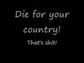 Anti-Flag: You've Got To Die For Your Government ...