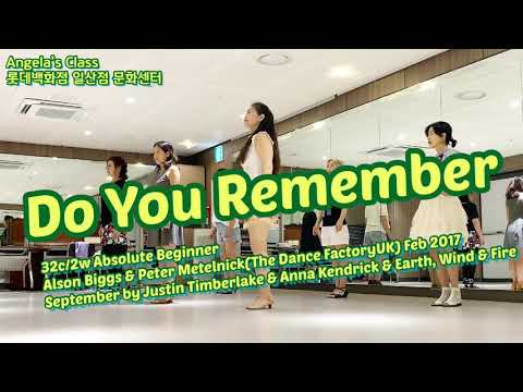 Do You Remember(Absolute Beginner) Line Dance - Demo & Tutorial