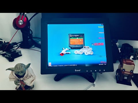 Eyoyo 10 Inch (4:3) LCD HDMI Monitor for Retro Gaming