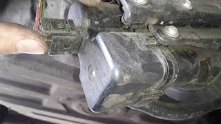 BMW E46 how to replace Diagnostic Module Tank Leak DMTL (Detection Pump) DIY