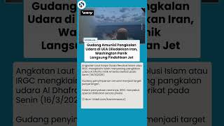 Panik di Pangkalan AS! Iran Ledakkan Gudang Amunisi Al Dhafra, Jet Tempur Langsung Dipindahkan