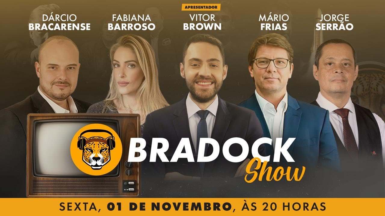 Bradock Show 01/11/24 - Vitor Brown, Fabiana Barroso, Jorge Serrão e Darcio Bracarense