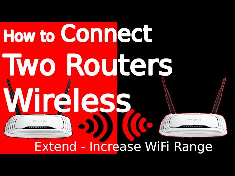 ✓ How to Connect Two Routers Wireless using WDS Wireless Distribution System Bridge | Increase WiFi