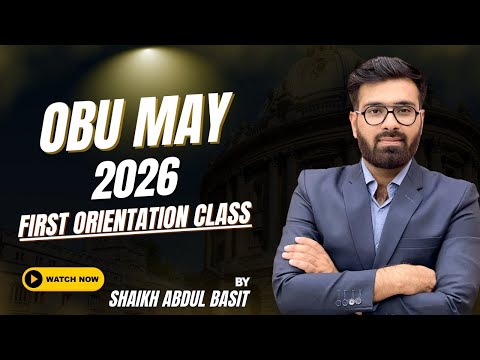 OBU May'26 - Orientation Session by SAB