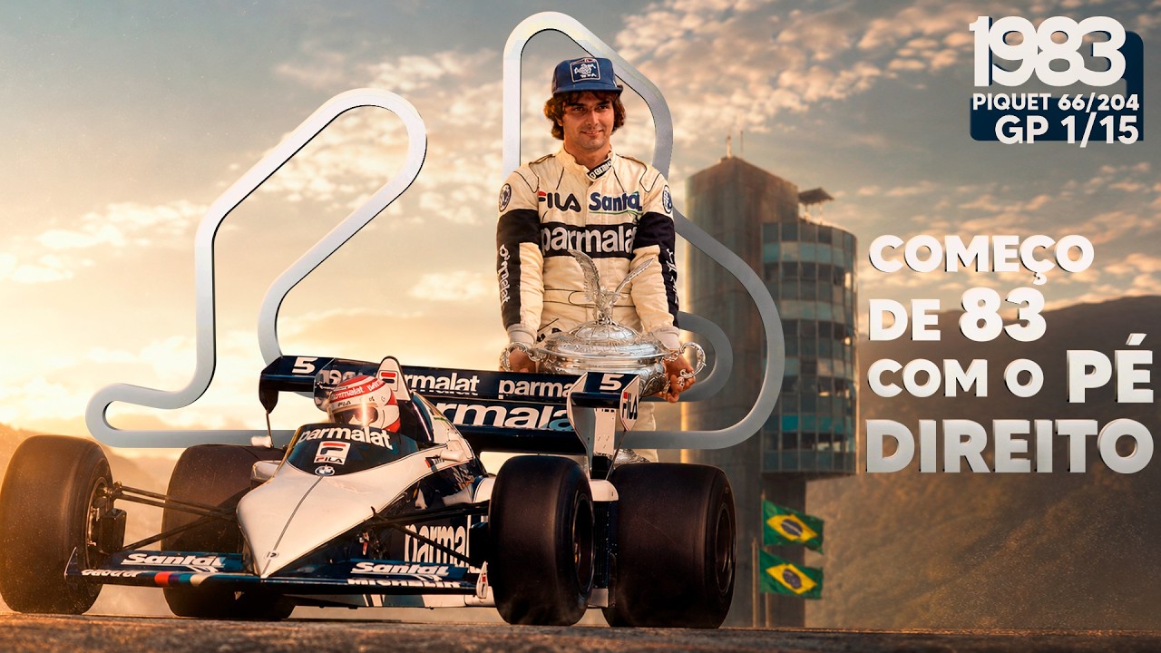 PIQUET vence em CASA! Surge o TEMA DA VITÓRIA | GP do Brasil de 1983