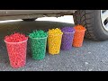 Crushing Crunchy & Soft Things by Car! EXPERIMENT: POP POP FIRECRACKERS vs CAR