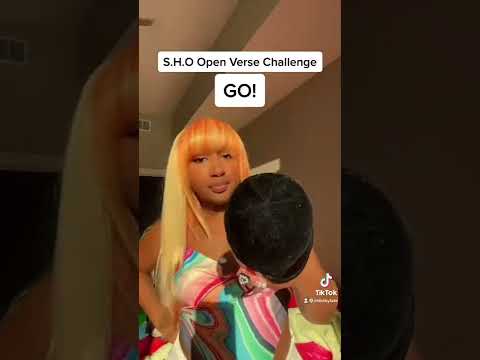 Who who got a nastier flow than Baby Tate?! Go to my TikTok and duet the S.H.O. Open Verse 😋