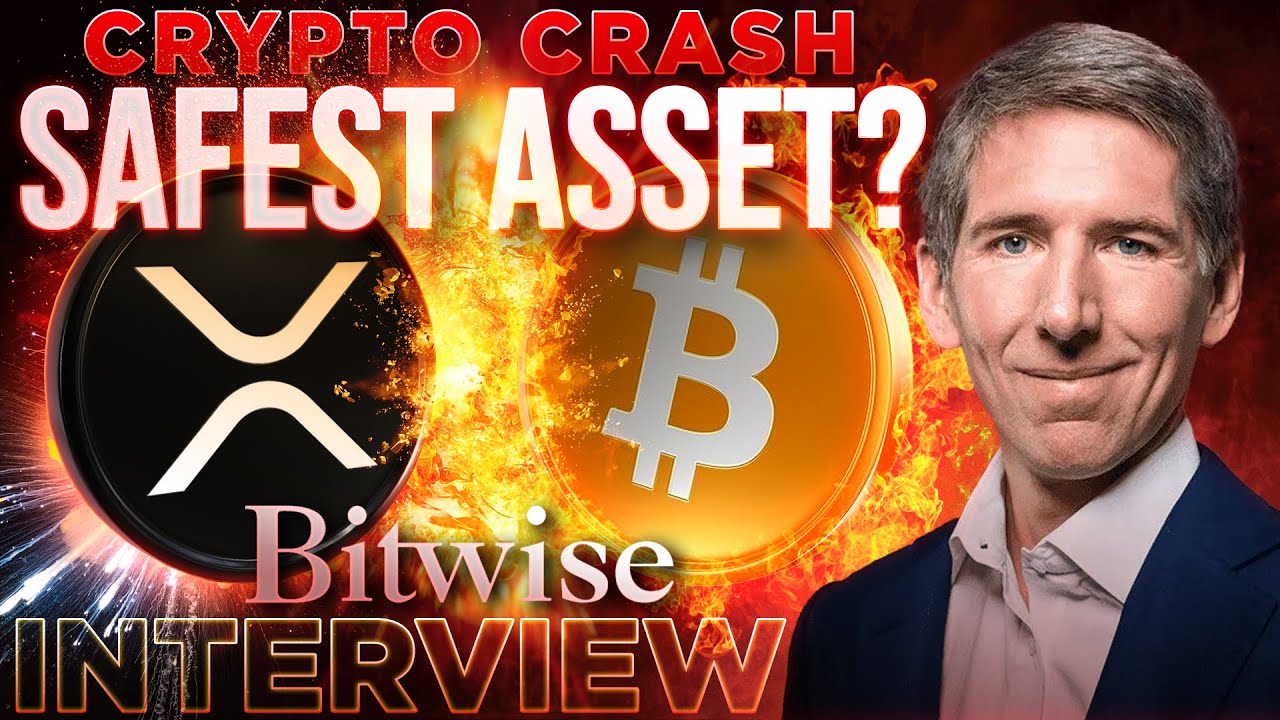 XRP = Safest Crypto Asset?🔥Market Crash w/ Matt Hougan Bitwise INTERVIEW