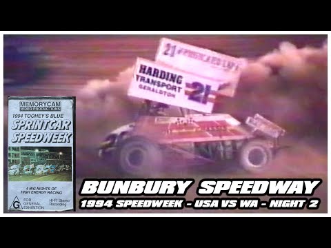 1994 USA VS WA SPEEDWEEK - Part 2 - Don Kreitz / Shane Carson / Mike Sweeney / Mark Wells