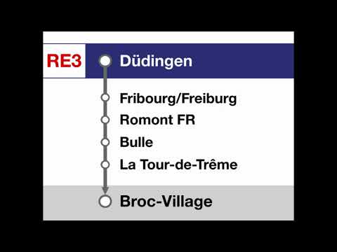 annonces TPF » RE3 Düdingen — Broc-Village | DOMINO | SLBahnen (jusqu'à août 2023)