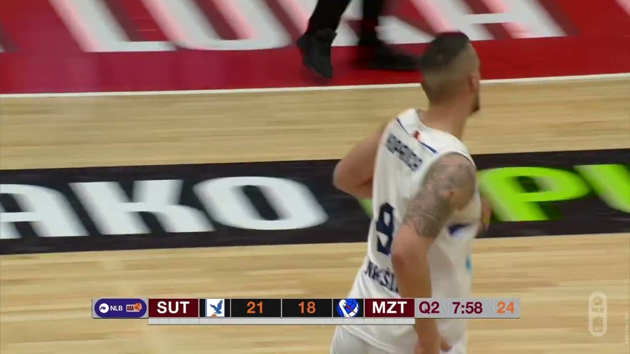 NLB ABA League 2 2021/22 highlights, Round 8: Sutjeska – MZT Skopje Aerodrom (7.2.2022)