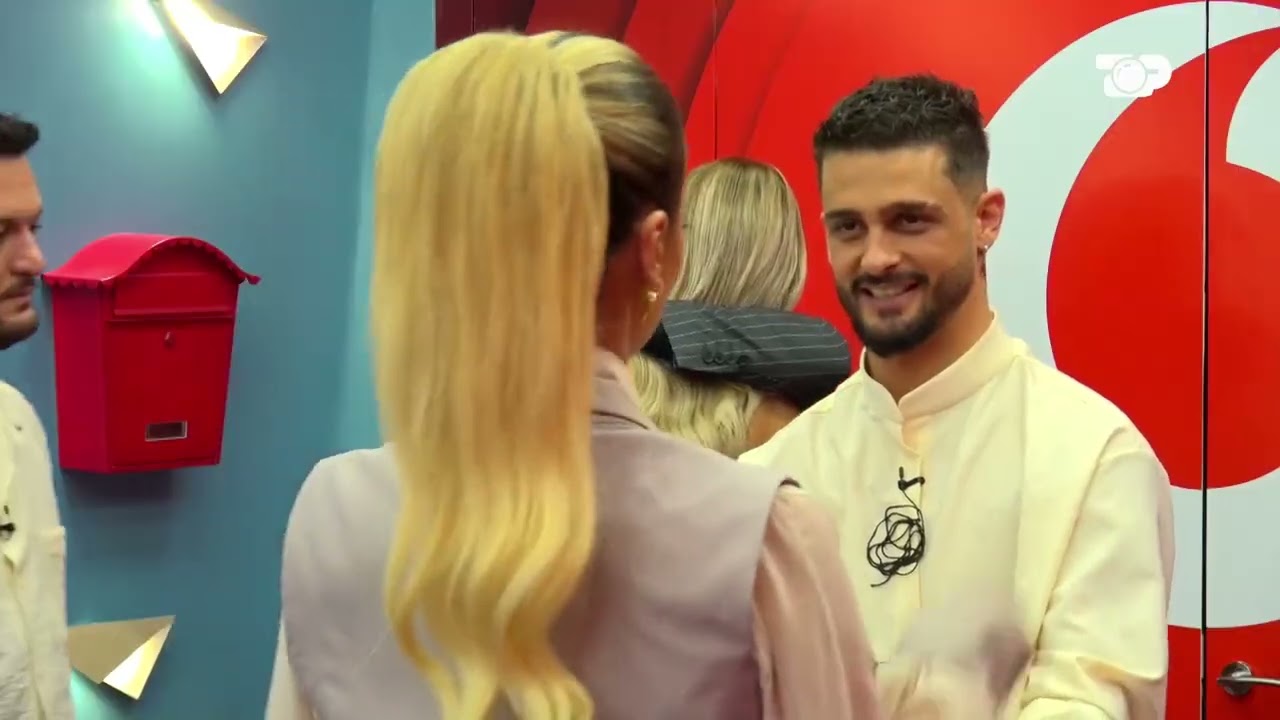 “Të pres jashtë…”/ Gimbo dhe Brikena nisen për në studio për nominimin e tyre