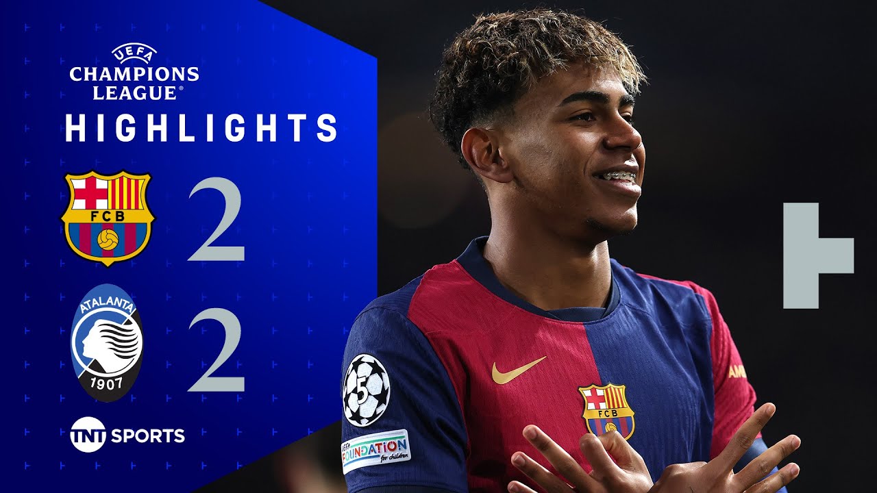 Lamine Yamal Nets In Thriller 😮‍💨 | Barcelona 2-2 Atalanta | UEFA Champions League Highlights