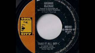 George McCrae - Take It All Off - Modern Soul Classics