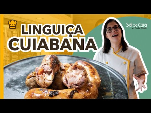 COMO FAZER LINGUIÇA CUIABANA | RECEITA LINGUIÇA TIPO CUIABANA COM QUEIJO | CHARCUTARIA SAL DE CURA