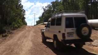 preview picture of video 'Mundaring Powerlines 4x4 - March 2014'