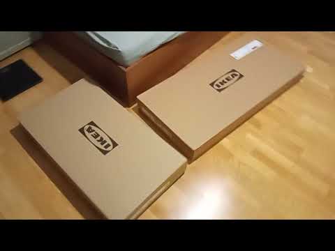 Быстрая сборка комода IKEA MALM 4 ящика