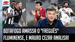 ‘É o que parece: para mim, o Diniz virou refém de…’; Botafogo amassa Fluminense, e Mauro Cezar opina