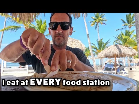 Complete Food Tour! Catalonia Bavaro Beach Golf & Casino Resort