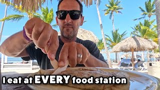 Complete Food Tour! Catalonia Bavaro Beach Golf & Casino Resort