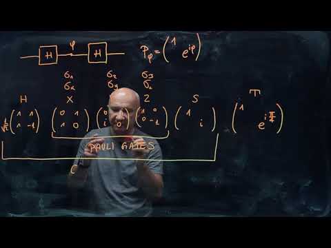 IQIS Lecture 2.4 — Pauli gates, Clifford gates, and the T-gate