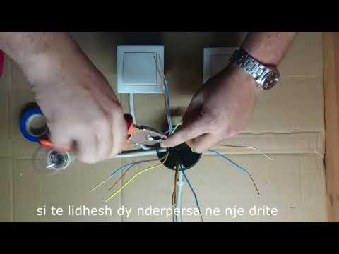 si te lidhesh dy nderpersa ne nje drite