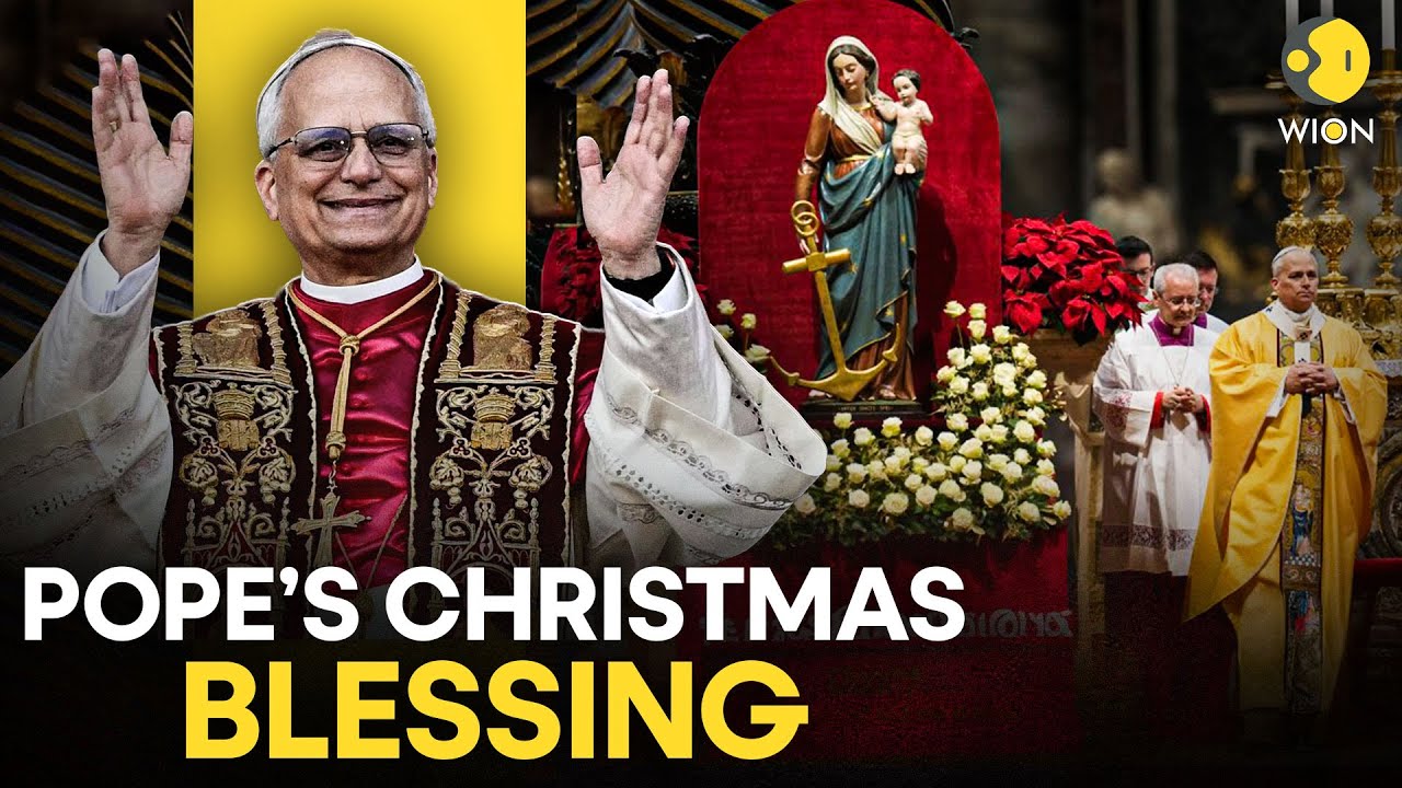 LIVE: Pope Leo XIV Leads Christmas Mass, Delivers Urbi et Orbi Blessing | WION