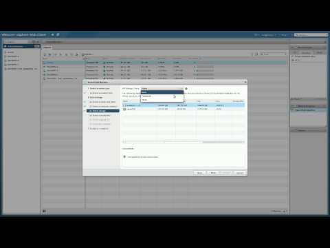 VVOL Demo part2 - Creating VMs