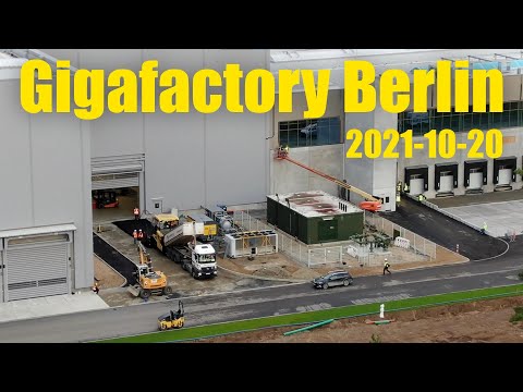 Giga Berlin | 2021-10-20 | Timelapse