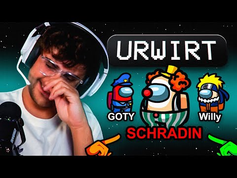 DER SCHLECHTESTE SQUAD ALLER ZEITEN!😡Am Ende siegt die Geduld!😂 Among Us mit Schradin, Zarbex & Co.