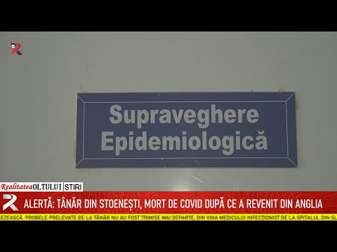 Alertă: Tânăr din Stoenești, mort de Covid după ce a revenit din Anglia