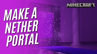 Creating A Nether Portal In Minecraft: A Step-by-step Guide For Java And Bedrock Editions