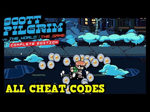All Cheat Codes in Scott Pilgrim vs The World The Game (New Noble Sacrifice & Power of Love Sword)