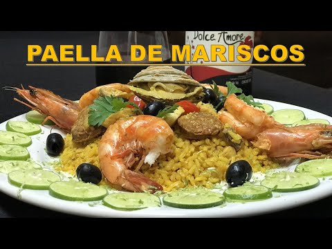 Paella de Mariscos 🦐