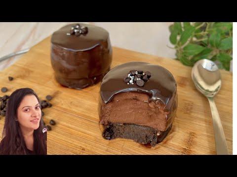 Just 10 min Chocolate Mousse Cake with Dairy Milk | No Whipping Cream, No Eggs, Chocolate Cake