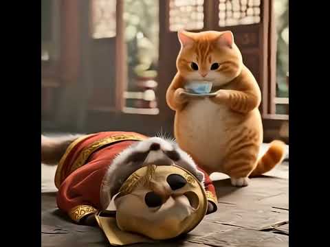 #funny #orange #cat #past #beforeafter 🐾🐈🐅