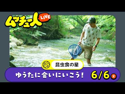 ムッチュー人LIVE｜昆虫食の星のゆうたに会いにいこう！