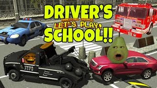 Annoying Orange and Pear Play - Drivers School!