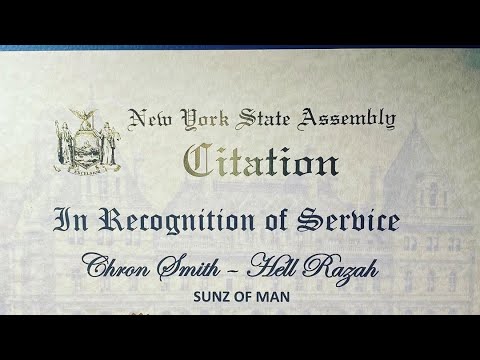 MUSIC FROM THE HEART PRODUCED BY SHROOM I  been selected by The People’s Film Festival to receive: