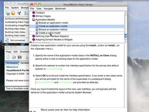 Tutorial: VisualWorks Basic Introduction - Loading Examples