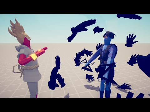 Dark Peasant VS Super Peasant. Totally Accurate Battle Simulator