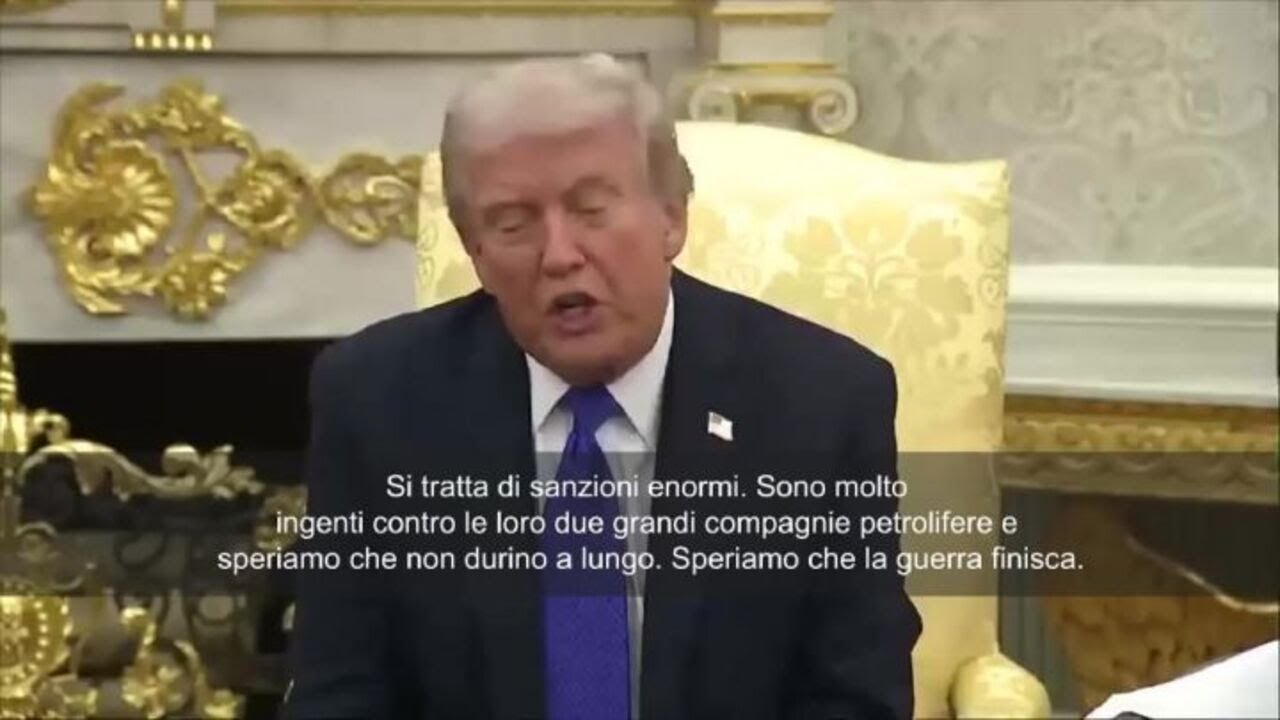 Trump: Era momento giusto per nuove sanzioni contro Mosca. Spero durino poco