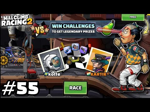 ????WIN & GET LEGENDARY REWARDS IN FEATURE CHALLENGES - Hill Climb Racing 2
