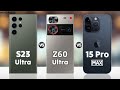 Samsung Galaxy S23 Ultra Vs Nubia Z60 Ultra Vs IPhone 15 Pro Max Price Full Comparison