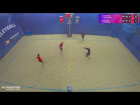 11:40 V. Kraievskyi / V. Tyshchenko - I. Skrynnik / M. Horobets 13.03.2023 |Winners Beach Volleyball