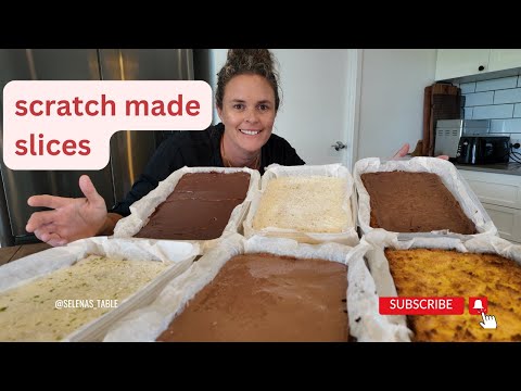 6 IRRESISTIBLE Homemade SLICES/BARS: Must-Have Freezer-Friendly Recipes for Busy Days!