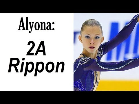 Alyona KANYSHEVA - 2A Rippon (ISU JGP, Linz 2018)