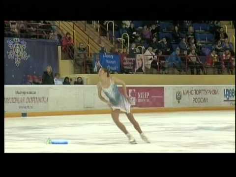 Korobeynikova Polina  Free program Russian Championship of Figure Skating 2012